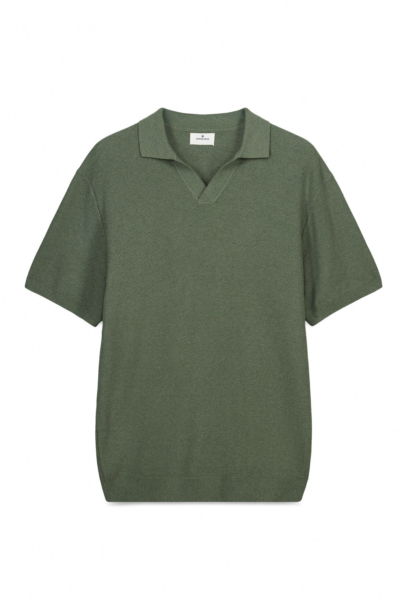 Springfield Link structure polo shirt