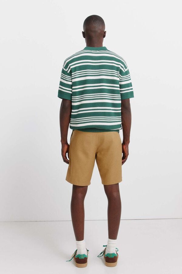 Springfield Bermuda l&eacute;g&egrave;re coupe confort camel