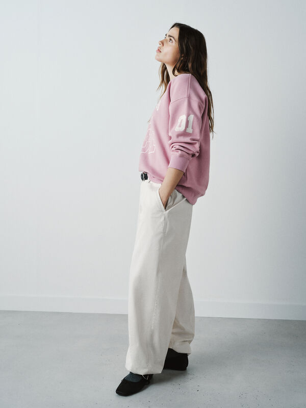 High Spirits Honey Sweater rosa