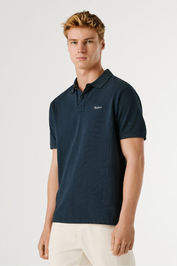 Pepe Jeans Short sleeve polo shirt blue