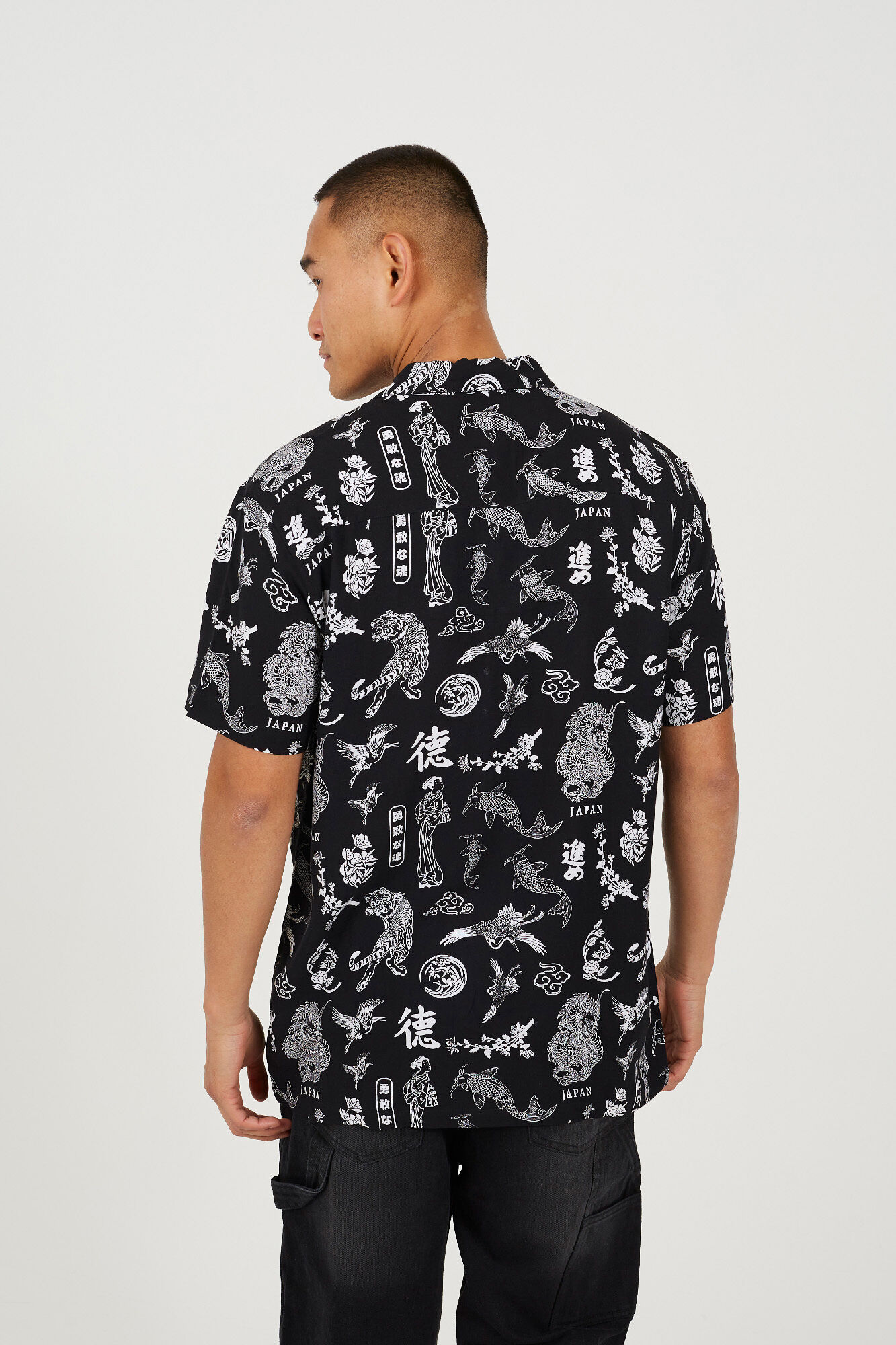 Brave Soul Camisa estampada de manga corta