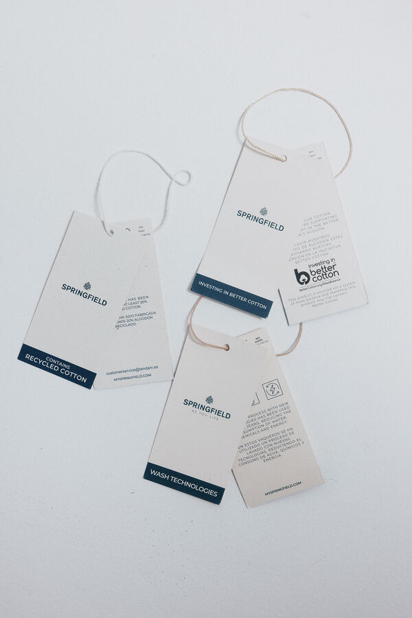 Springfield calça jeans mamãe azul