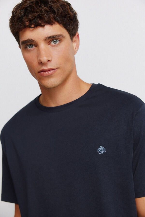 Springfield Springfield logo basic T-shirt blue