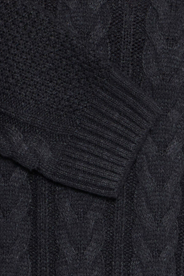 Blend Rollkragenpullover Schwarz