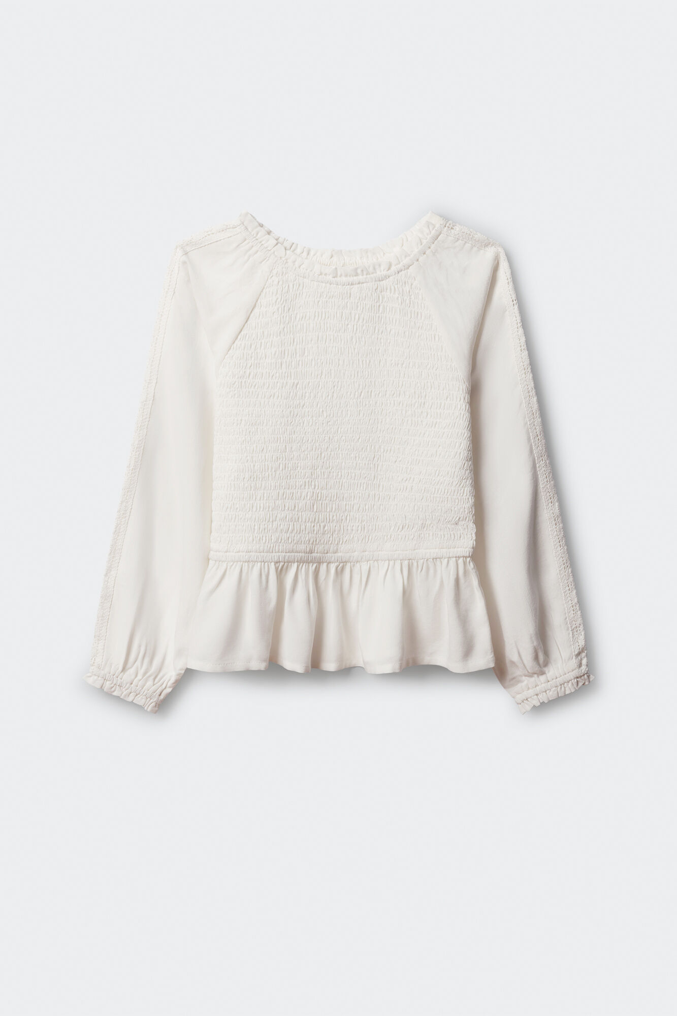 Springfield Kids Blusa nido de abeja ni&ntilde;a