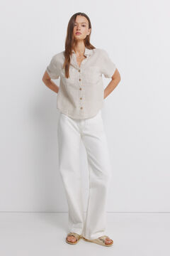 Springfield Linen short sleeve shirt