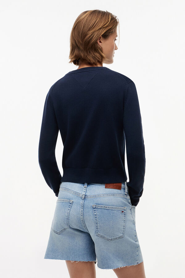 Tommy Jeans Round neck jumper blue