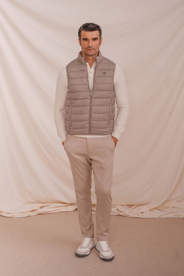 Celopman Chaleco Acolchado beige