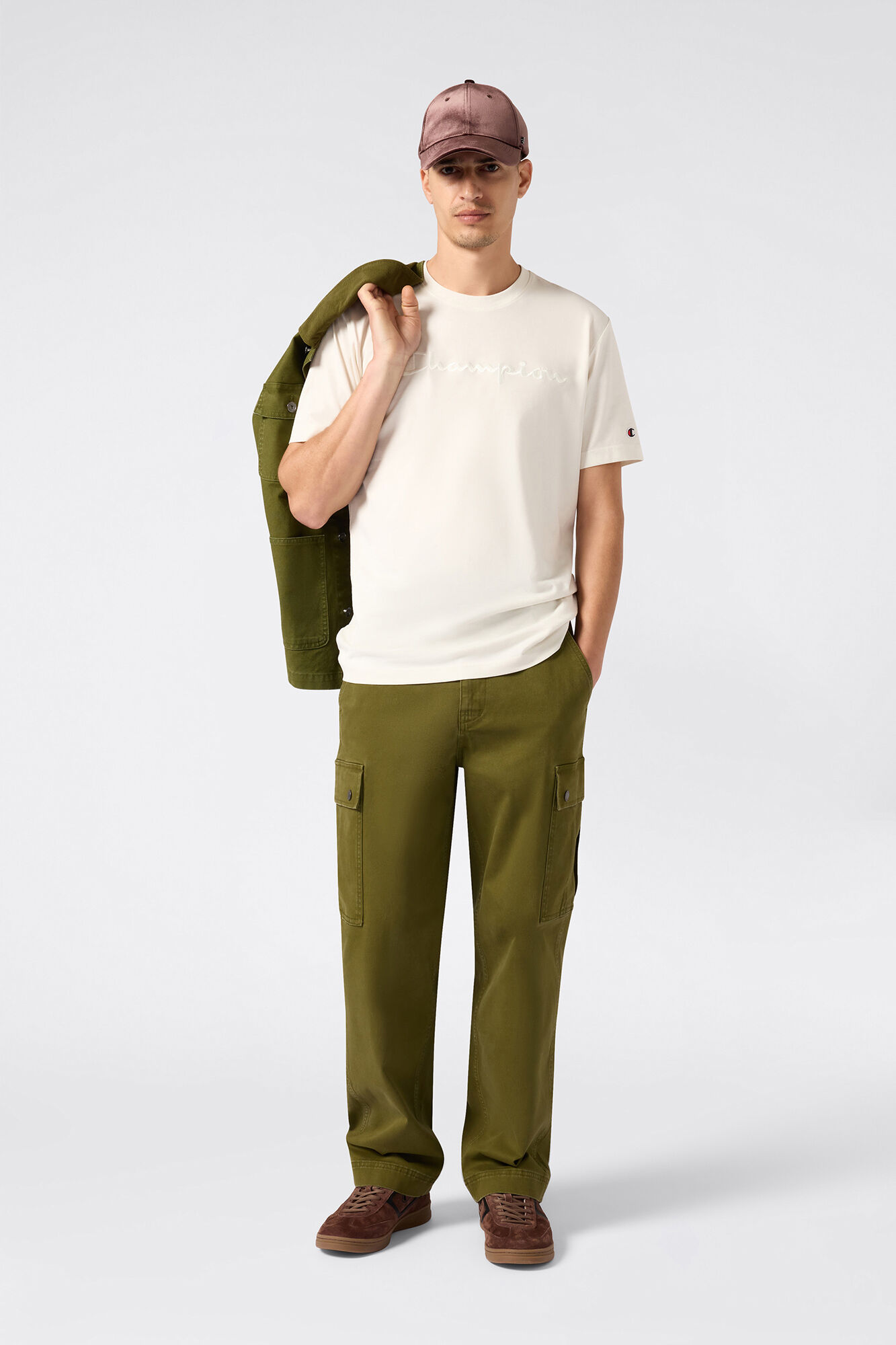 Champion Camiseta Champion com gola caixa