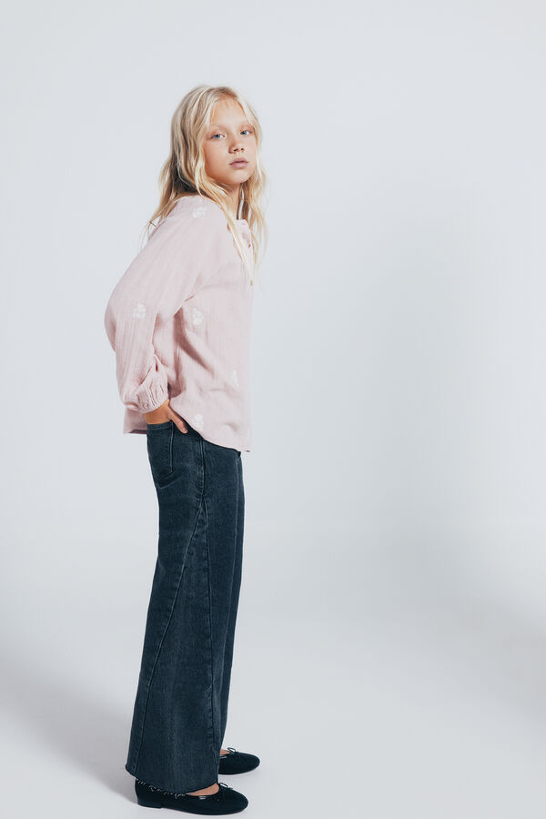 Springfield Kids Bluza dugih rukava za devojčice Roze