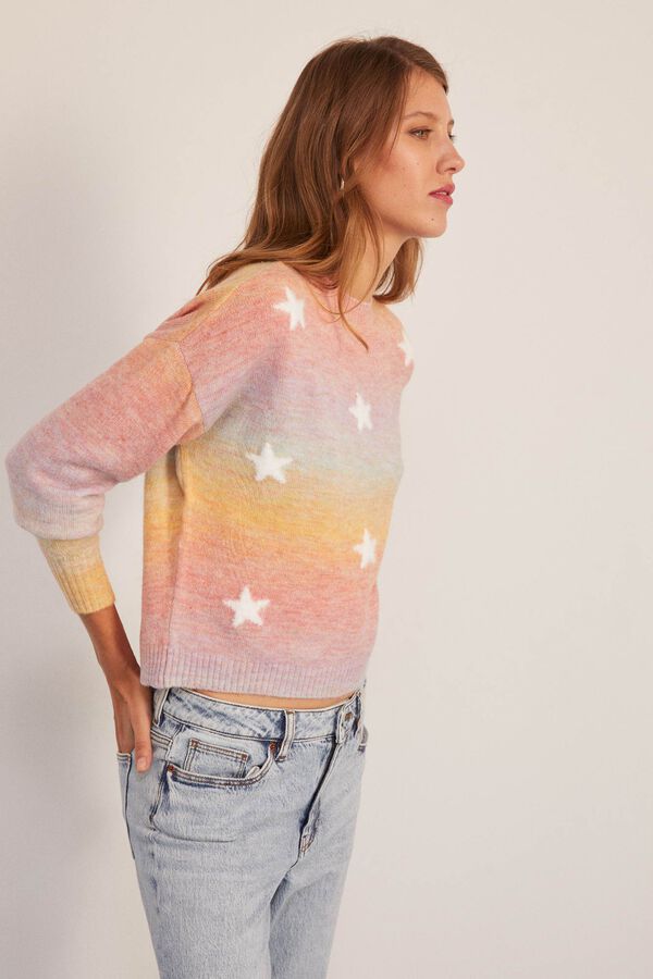 Springfield Pull Space Dye Étoiles rouge