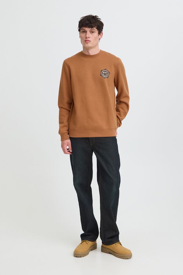 Blend Round neck sweatshirt rouge