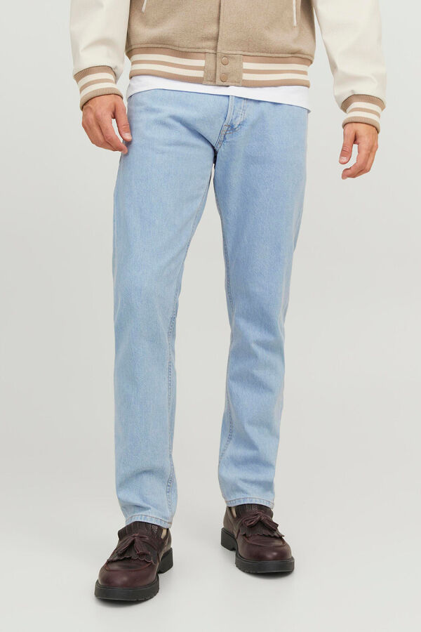Springfield Jeans fit holgado azul medio