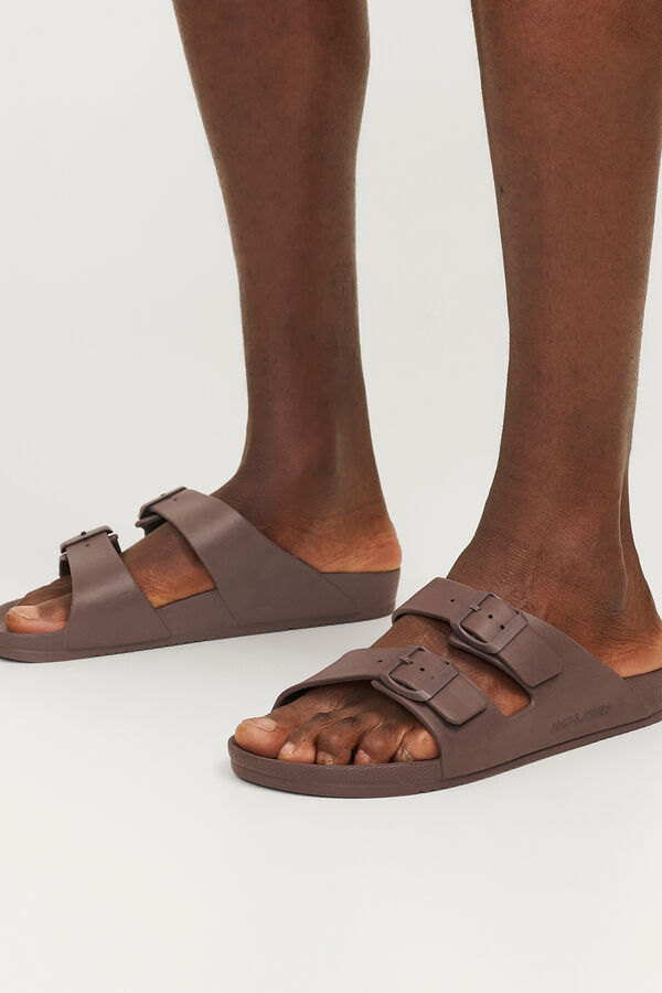 Jack & Jones Buckle sandals nude