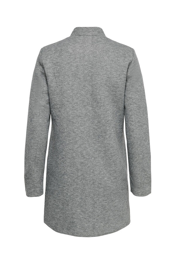 Springfield Cardigan-style coat grey