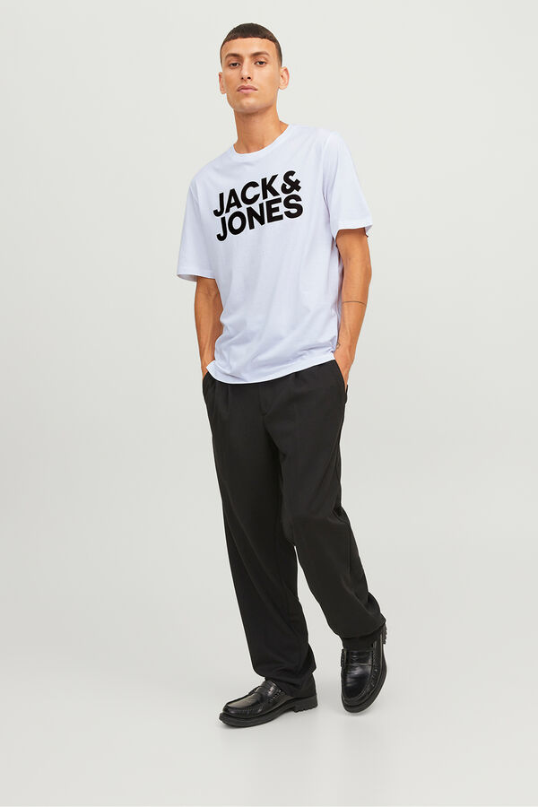 Jack & Jones T-shirt regular fit branco