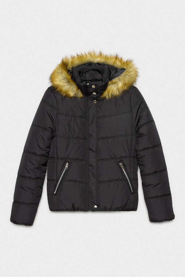 Inside Puffer Jacket black