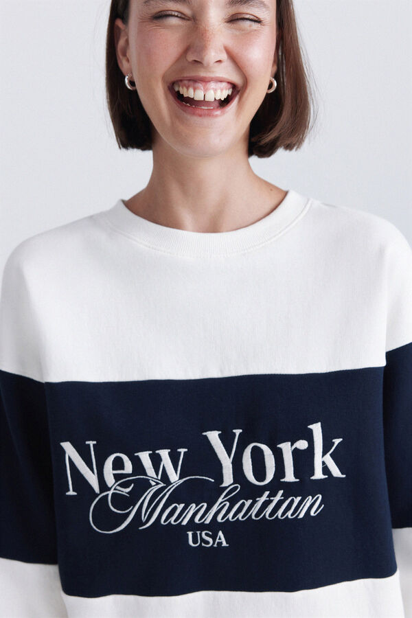 Springfield "manhattan" sweatshirt white