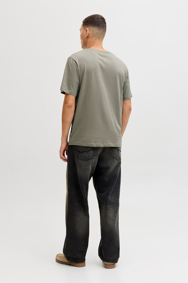 Jack & Jones Short sleeve T-shirt with logo grey