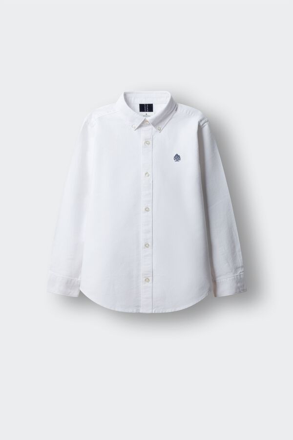 Springfield Kids Camisa Coderas ni&ntilde;o blanco