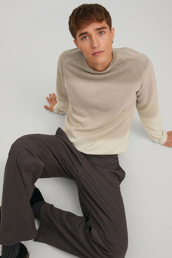 Jack & Jones Jersey-knit jumper brown