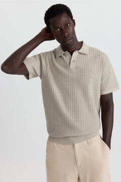 Springfield Vertical structure polo shirt