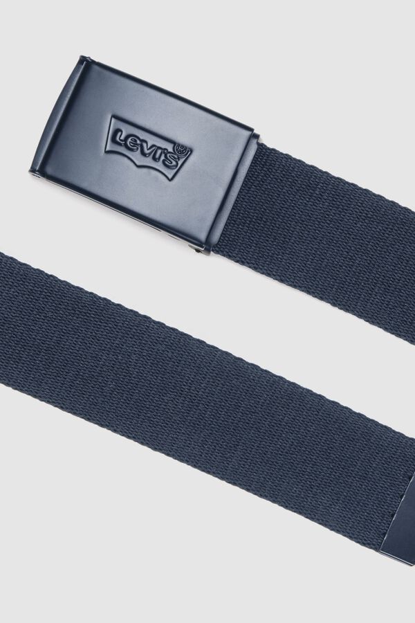 Levi's Metal buckle belt blue