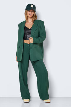 Noisy May Oversize blazer green