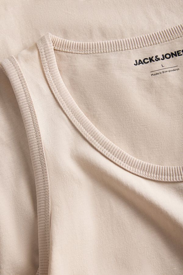 Jack & Jones Regular fit vest top brown