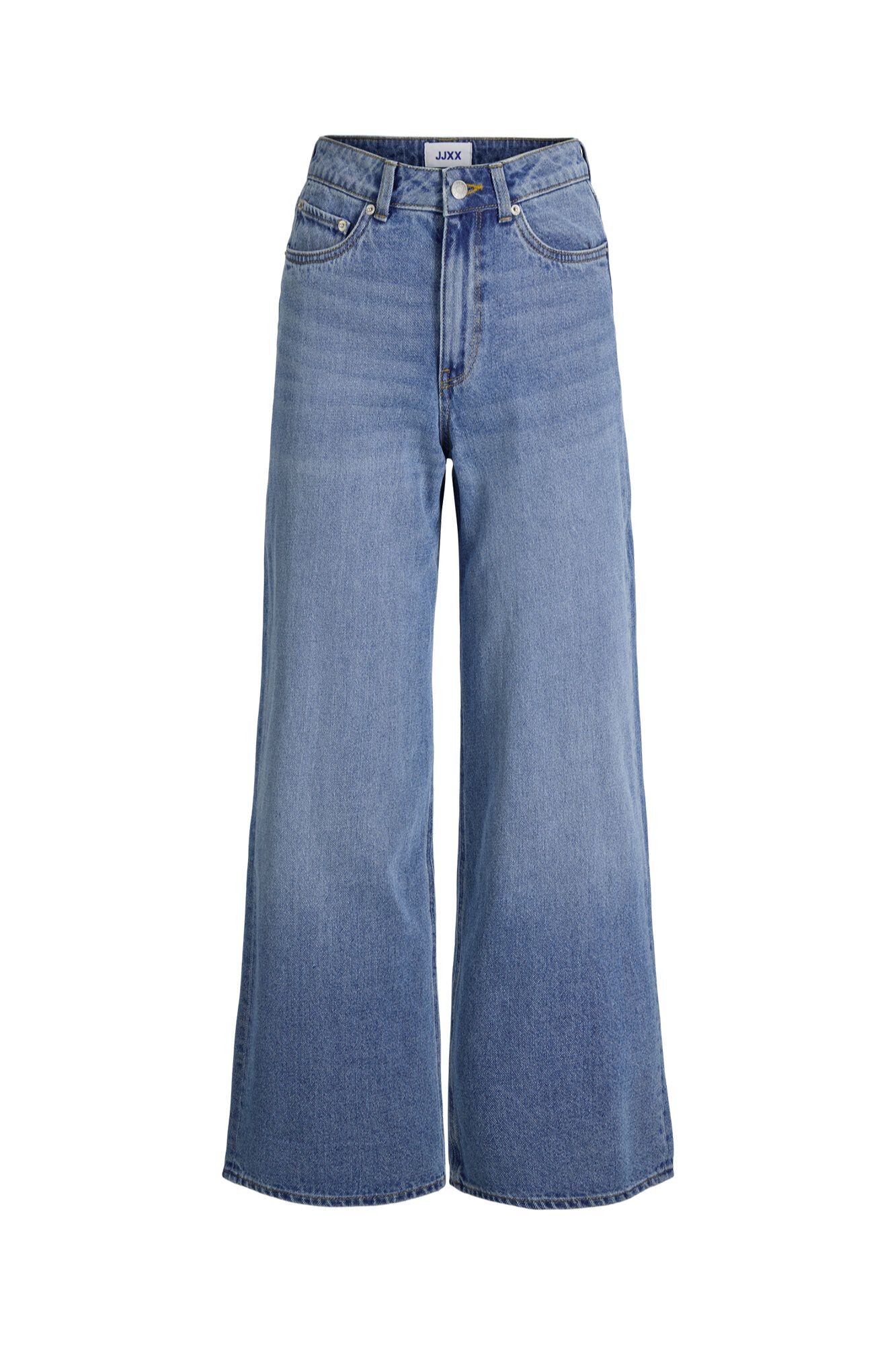 Jack & Jones Cal&ccedil;as jeans wide leg de cintura alta