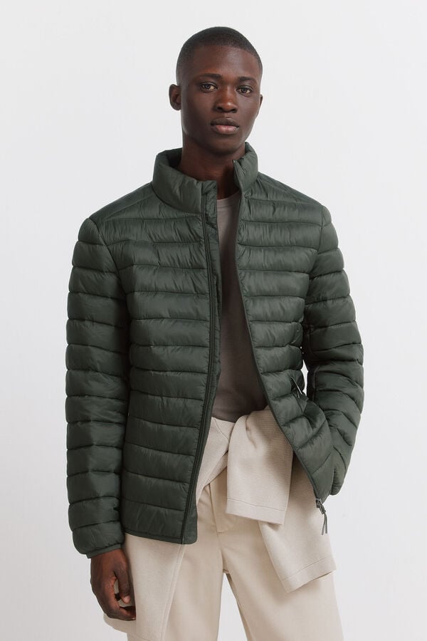 Springfield Puffer jacket beige