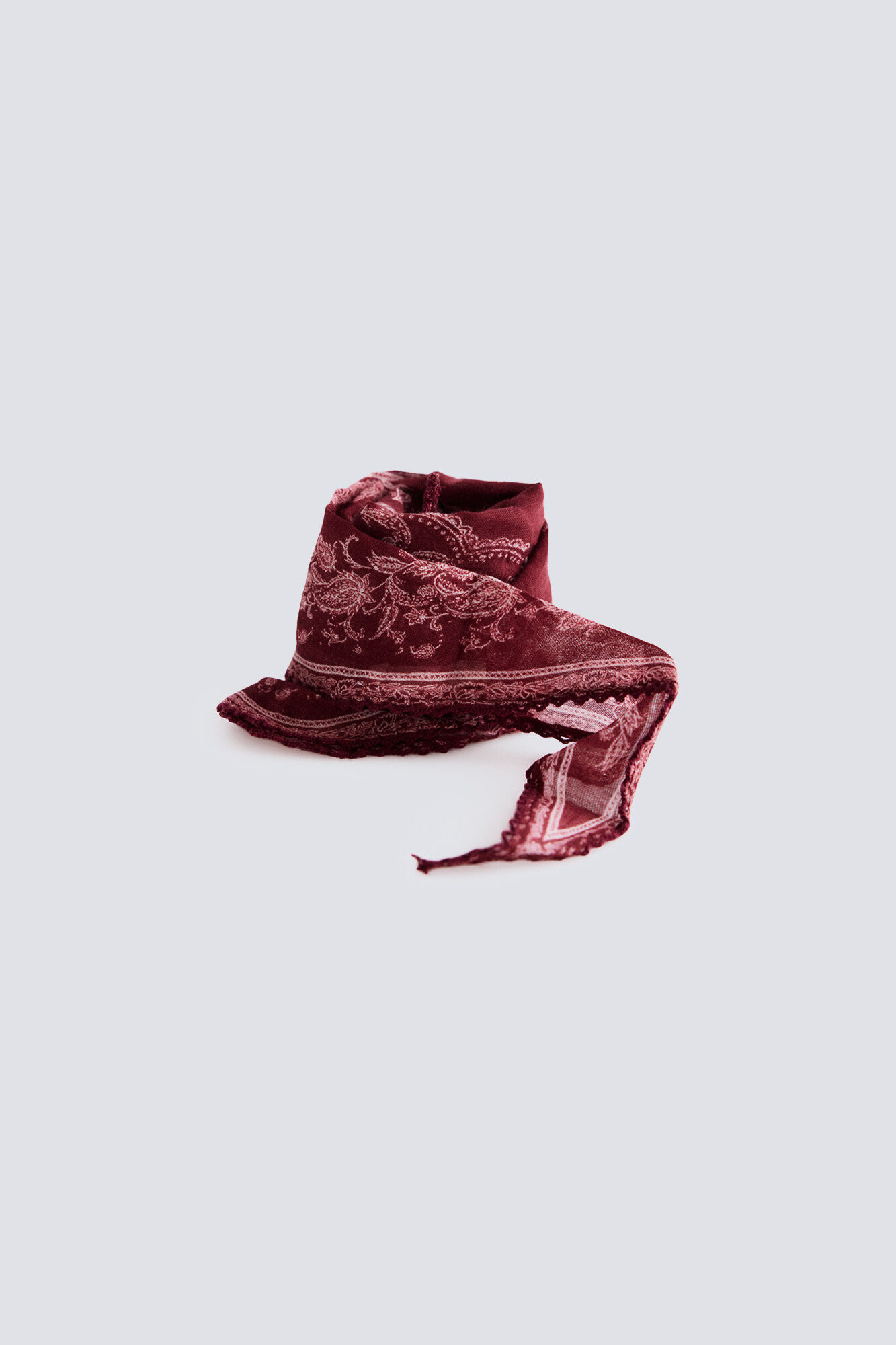 Springfield Paisley print scarf