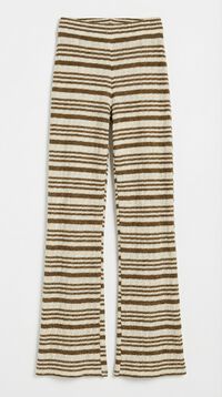 Springfield Striped knit trousers