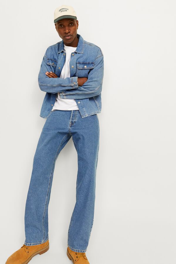 Jack & Jones Loose five-pocket jeans blue