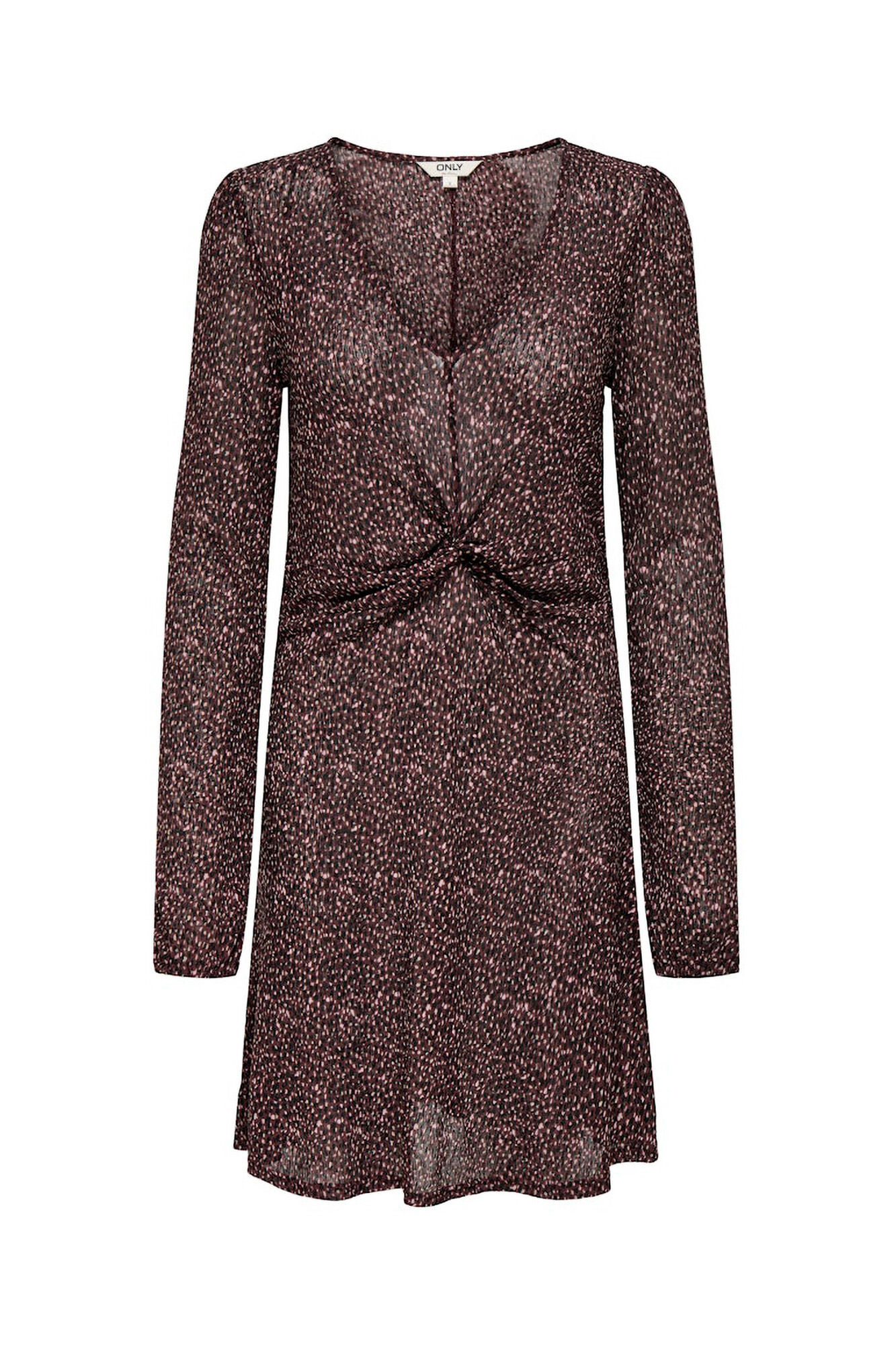 Only Vestido corto estampado