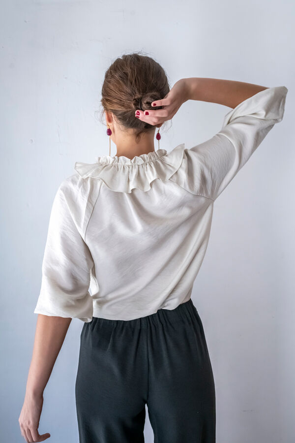 Cul Sac Camisa manga francesa beige