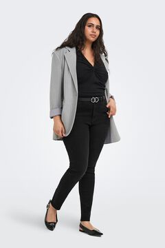 Only Carmakoma Jeans skinny talla grande negro