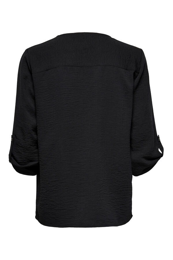 JDY 3/4 sleeve blouse black