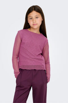 Only Girls Top de brillo