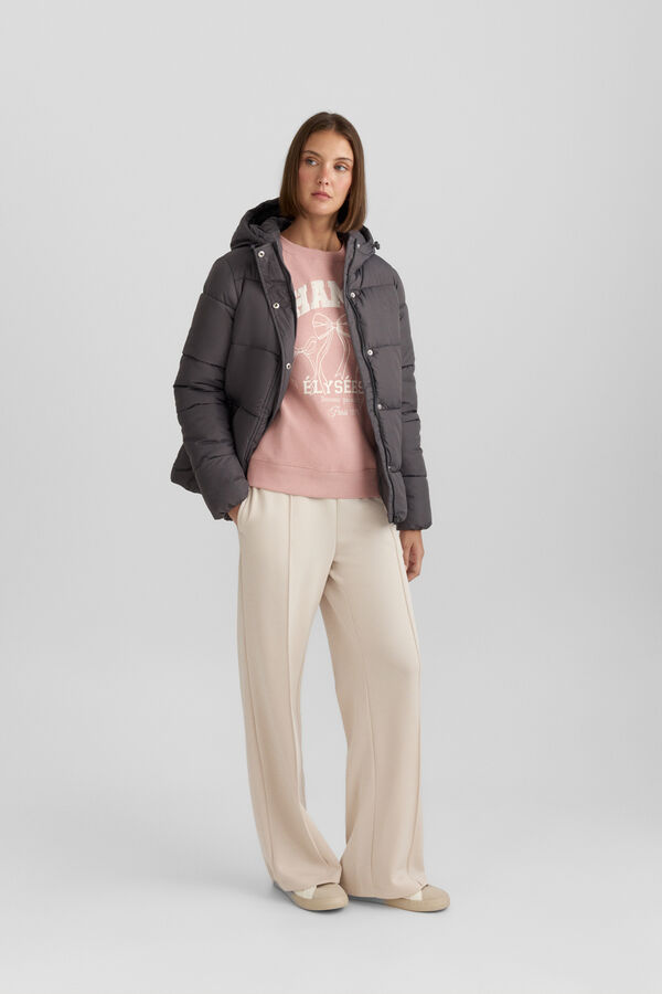 Springfield Printed sweatshirt pink
