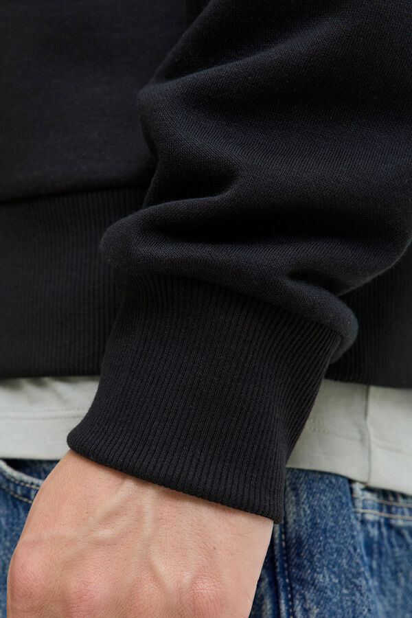 Jack & Jones Sudadera regular fit negro