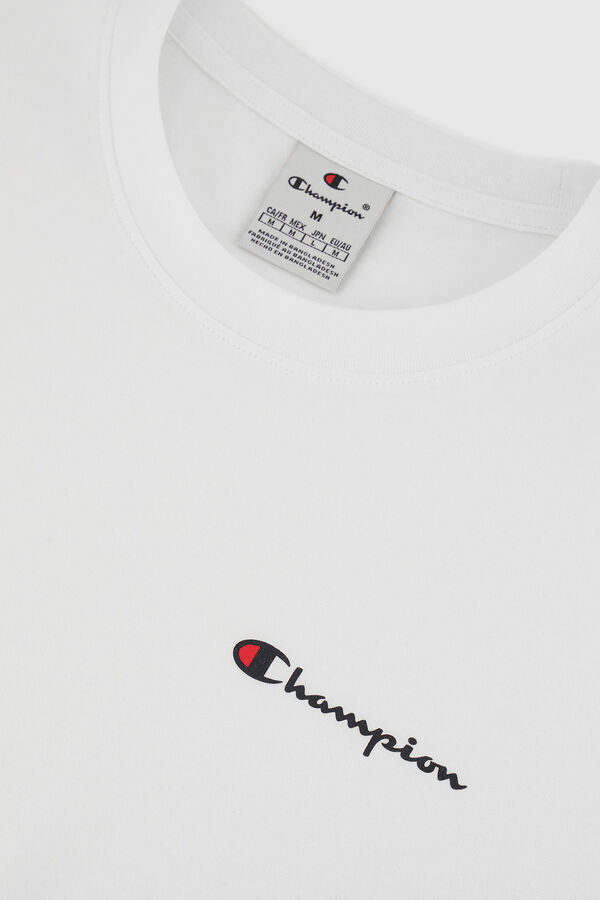 Champion Camiseta manga larga blanco