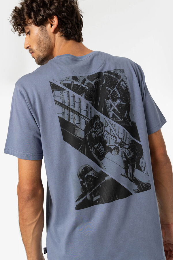 Springfield T-shirt ™ Star Wars steel blue