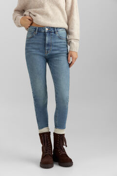 Springfield High-rise skinny jeans