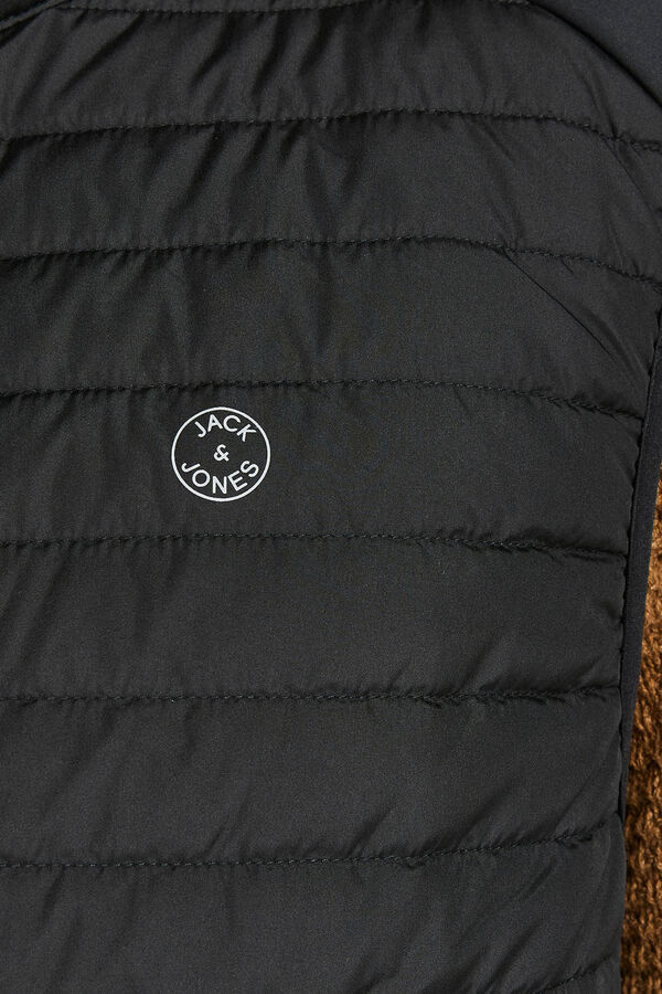 Jack & Jones PLUS Chaleco acolchado ligero PLUS negro