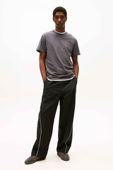 Tommy Jeans Camiseta slim de manga corta gris