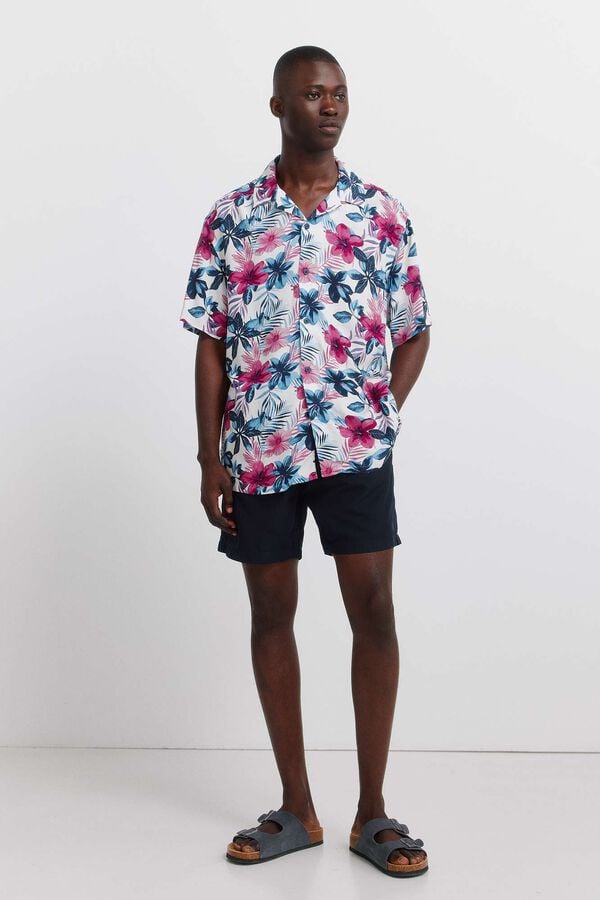 Springfield Plain long swimwear blue