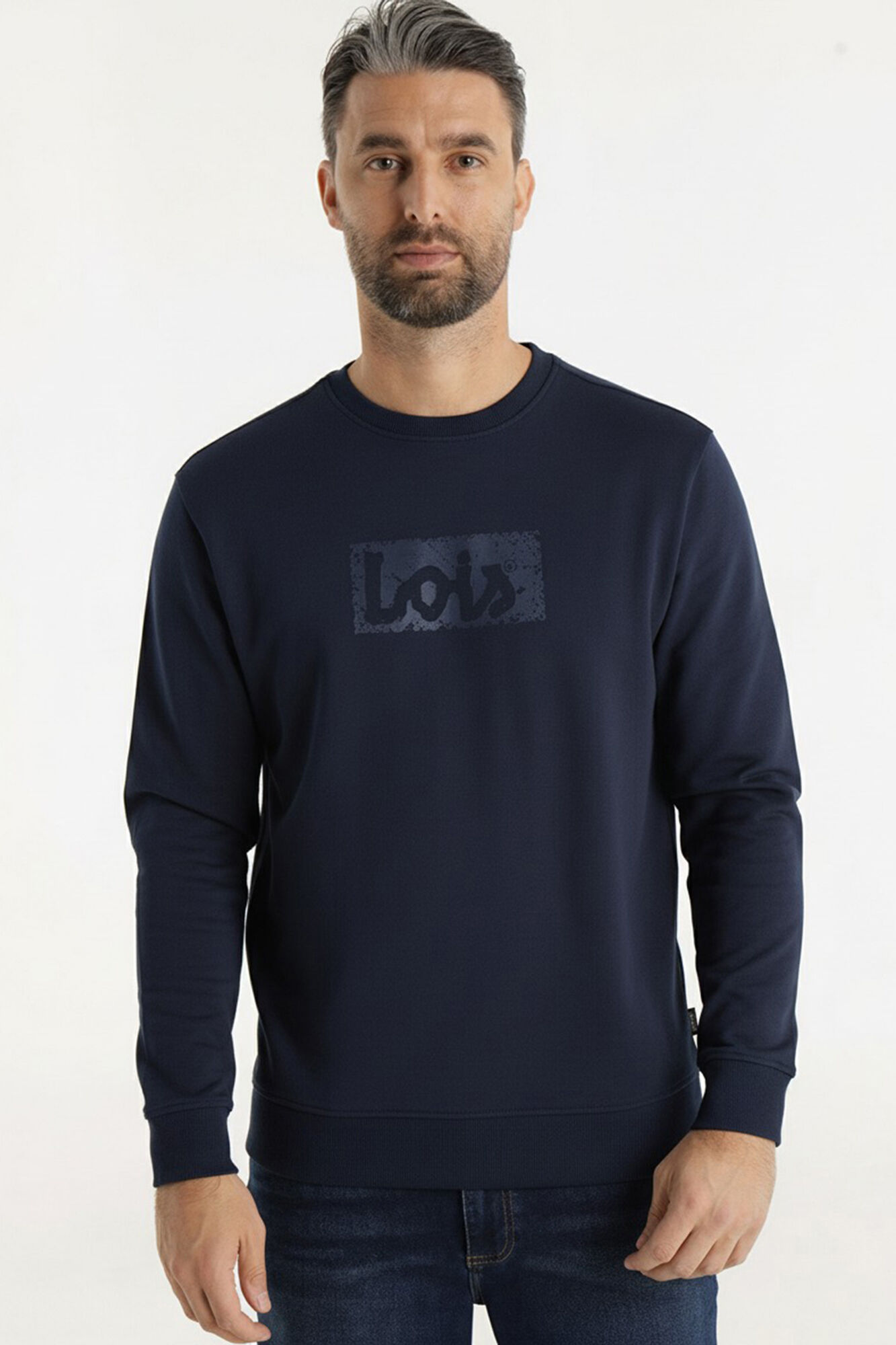 Lois Sweatshirt gola caixa