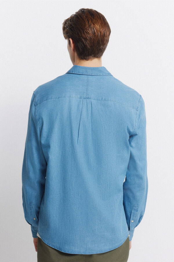 Springfield Denim shirt blue