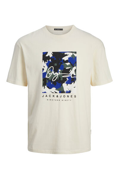 Springfield Relaxed fit T-shirt Plus white